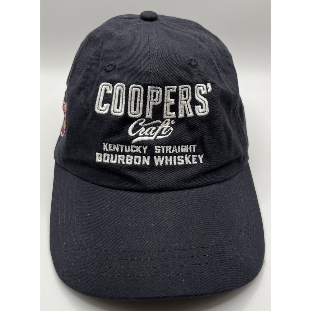 Coopers‎ Craft Kentucky Straight Bourbon Whiskey Dad Hat Baseball Cap Braves ATL